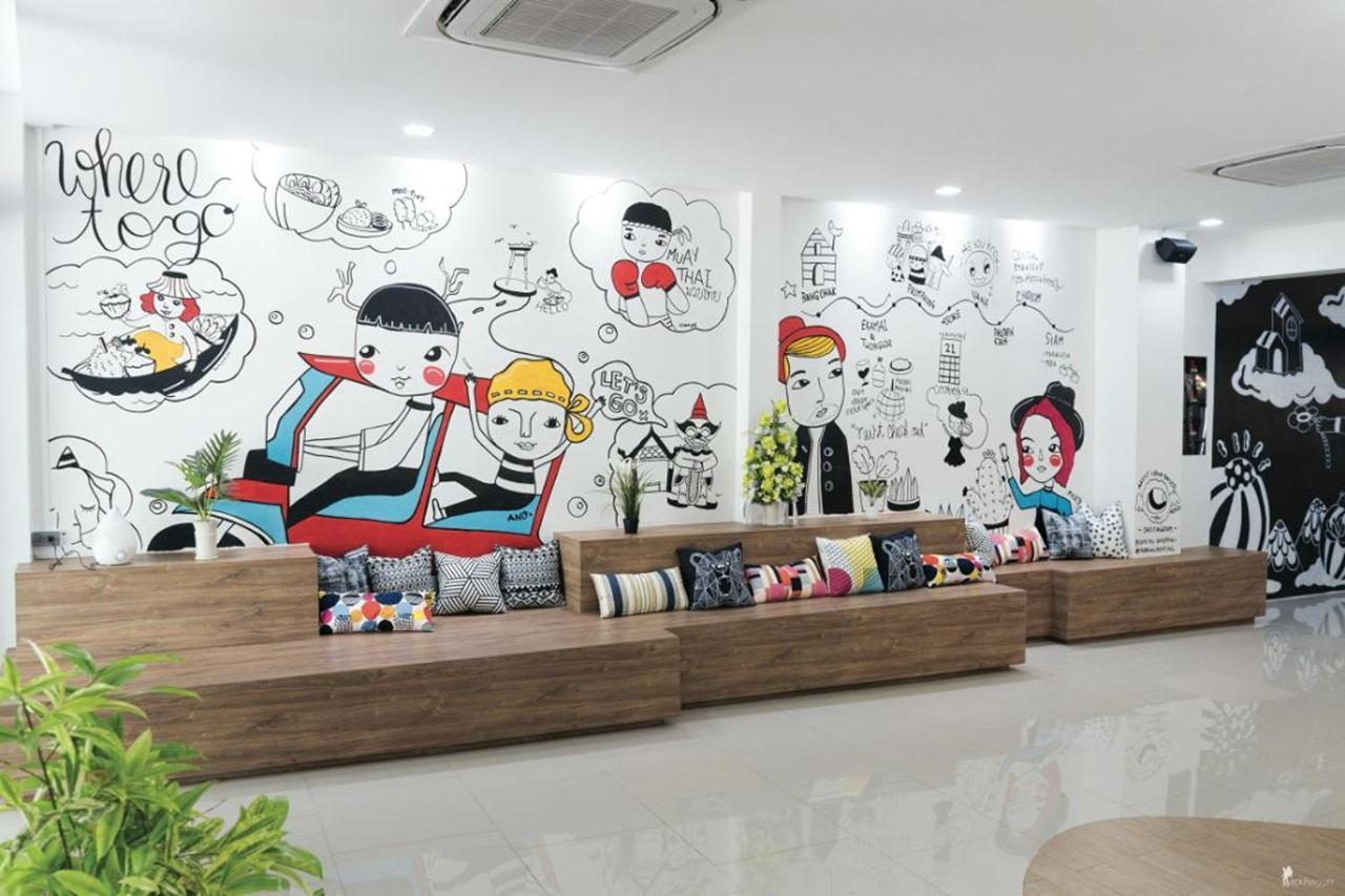 All Day Hostel At Bts Bang Chak Bangkok Exterior photo