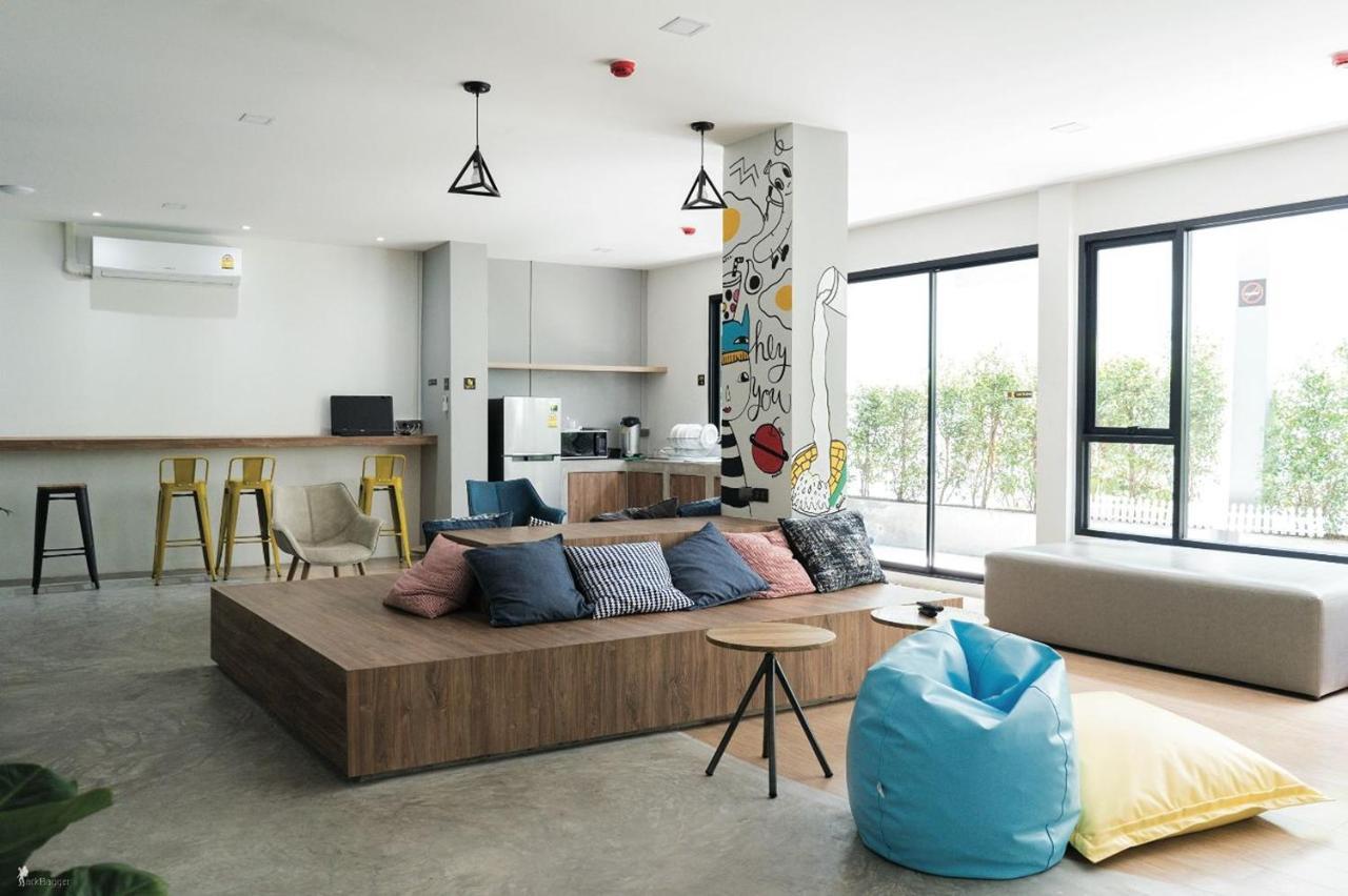 All Day Hostel At Bts Bang Chak Bangkok Exterior photo